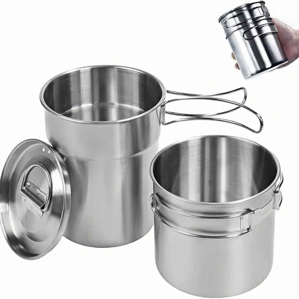 Camping Cooking Mug - 접이식 캠핑컵 머그컵 캠핑 냄비 조리기구