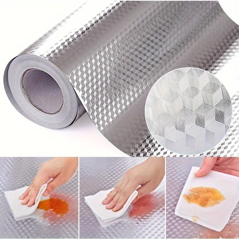 Aluminum Foil Heavy Duty - YITAPE 주방 알루미늄 호일 스티커 자체