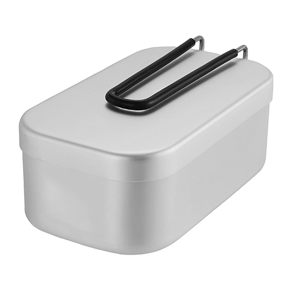 Camping Cooking Rack - 800ML 알루미늄 도시락 상자 야외 캠핑