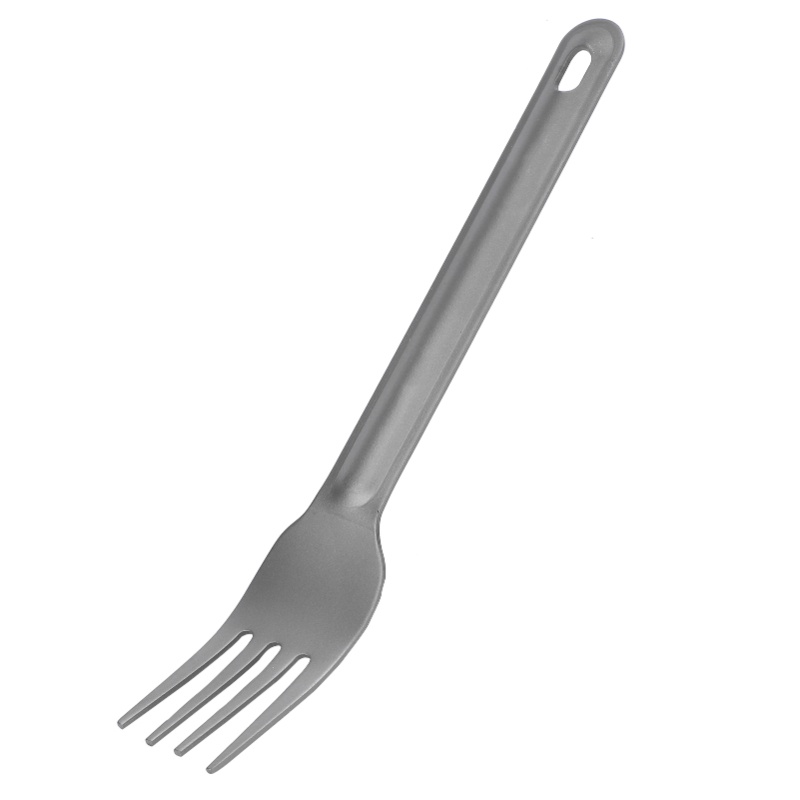 Camp Spork Set - 경량 내마모성 티타늄 스포크 스푼 금속