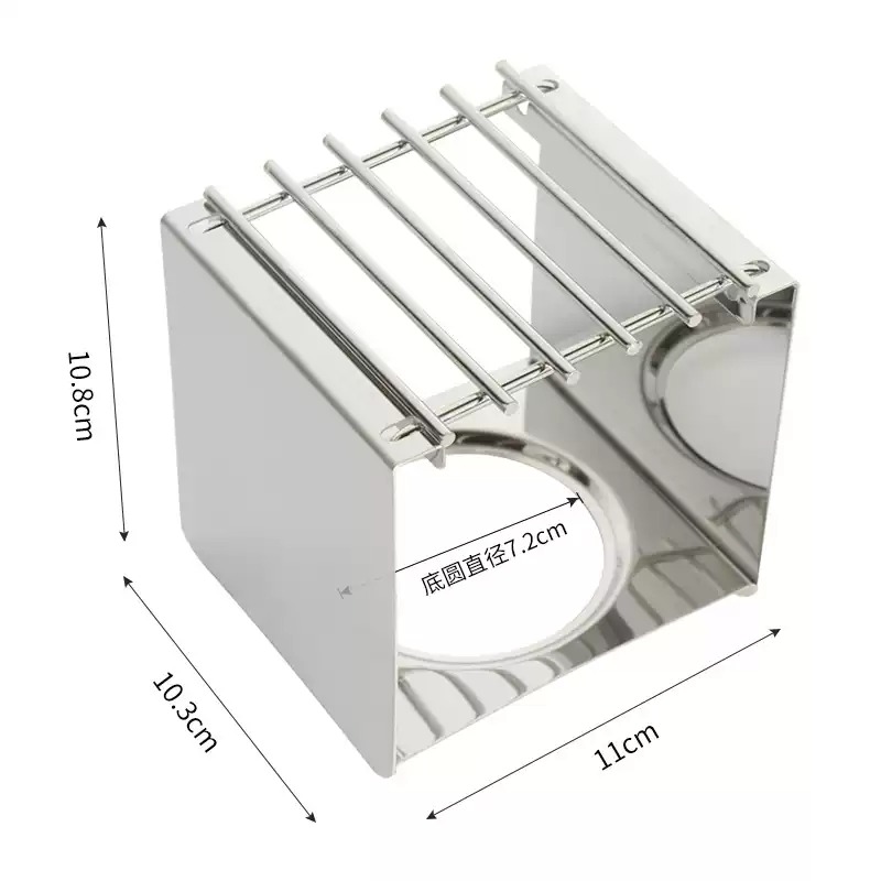 Camping Outdoor Cooking Equipment - 스테인리스 스틸 사각 커피 스토브 스탠드,