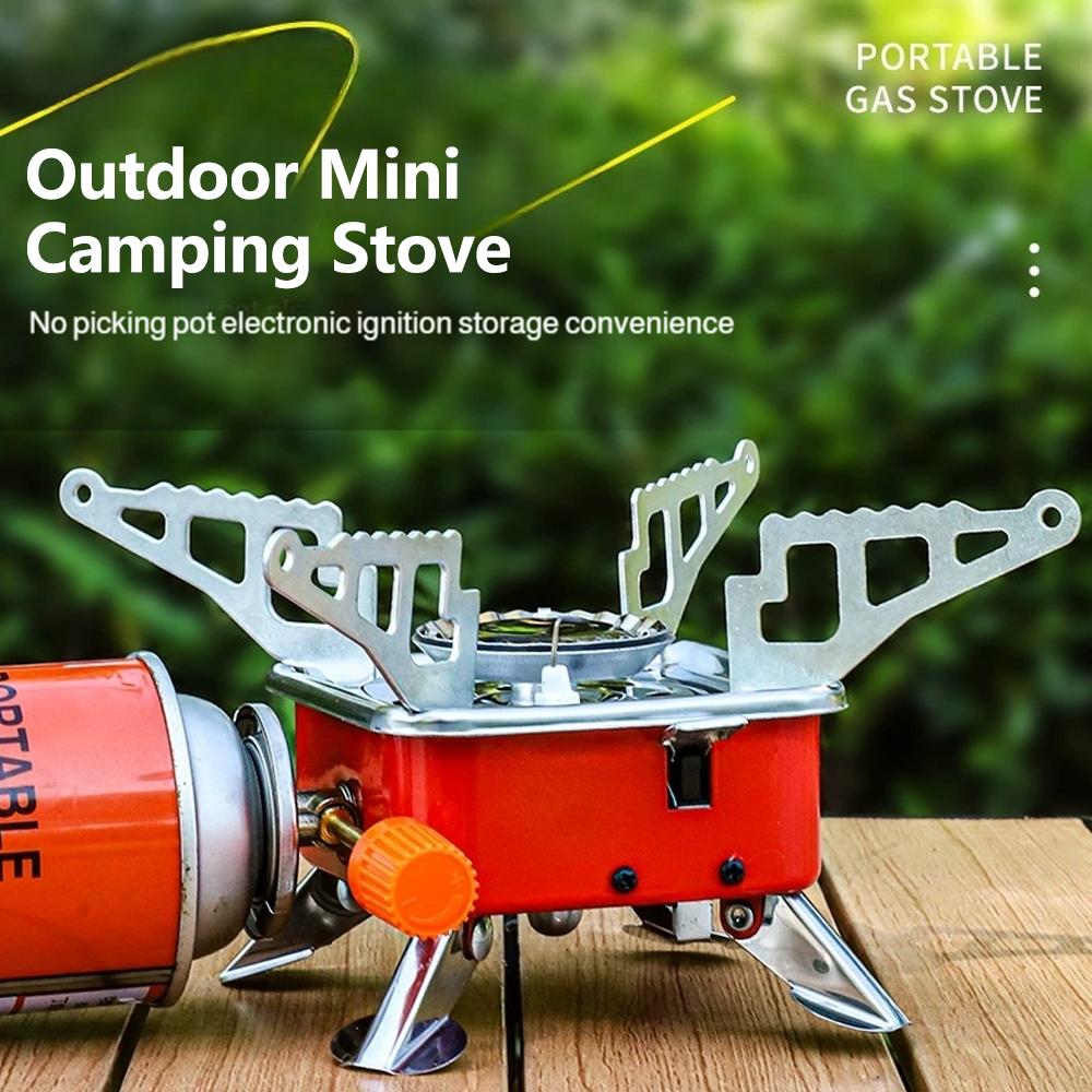Camping Cooking Equipment Gas - 휴대용 버너 캠핑용 접이식 방풍 휴대용