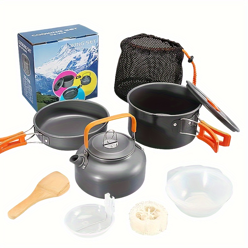 Camping Cooking Equipment Bag - 초경량, 내구성, 휴대용 야외 알루미늄 합금