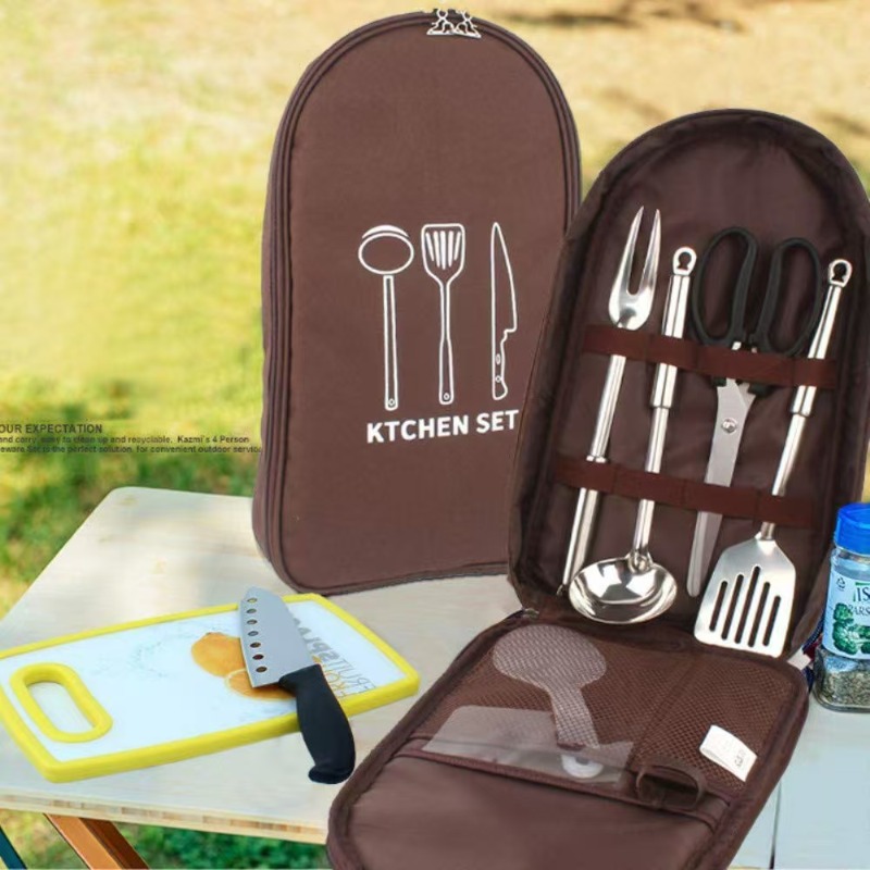 캠핑 여행용 조리기구 정리함 휴대용 파우치 바베큐 캠프 - Camping Cooking Equipment Bag 리뷰 및 가격