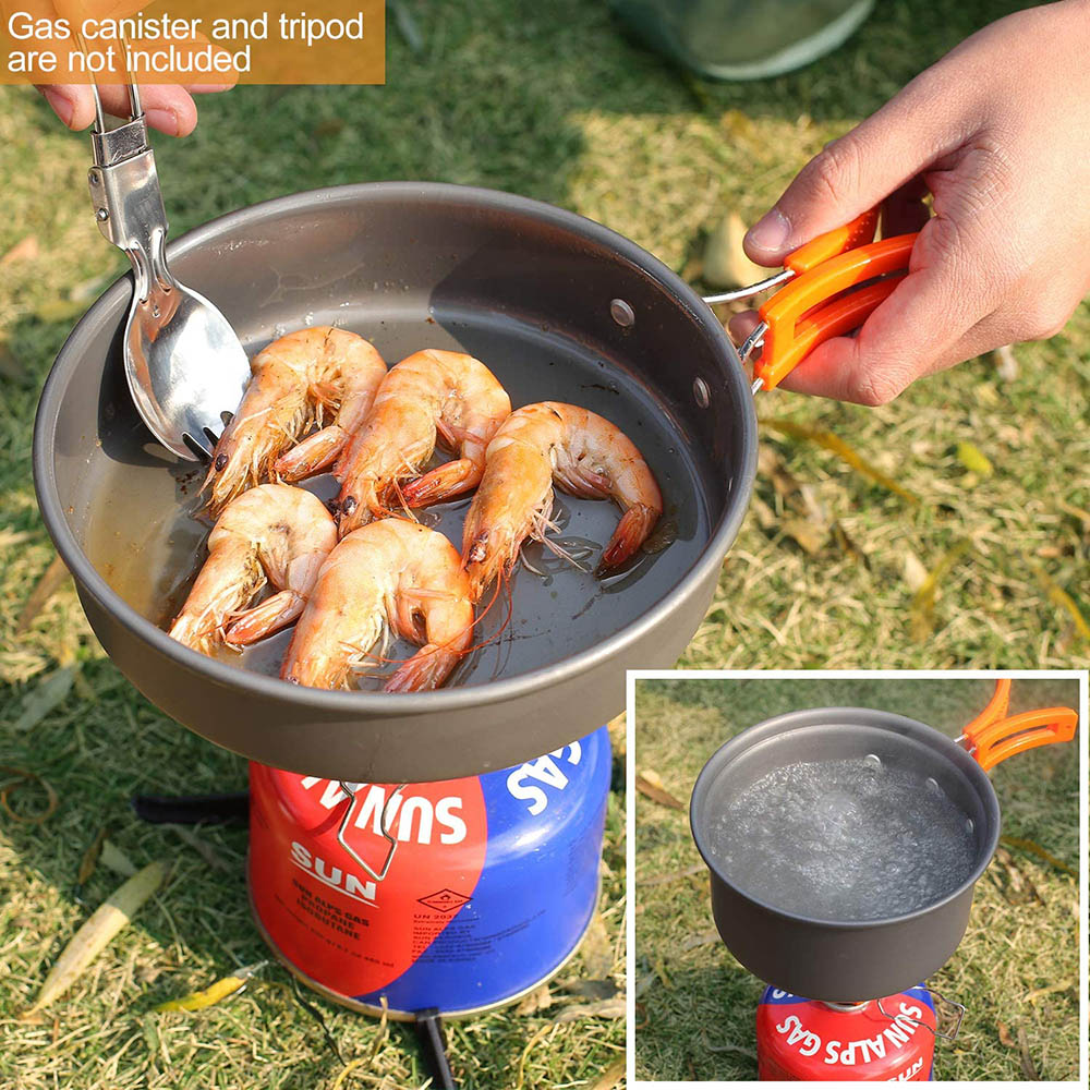 메쉬 가방 접이식 쿡 세트 캠핑 주방 요리 주전자 및  - Camping Cooking Equipment Bag 리뷰 및 가격