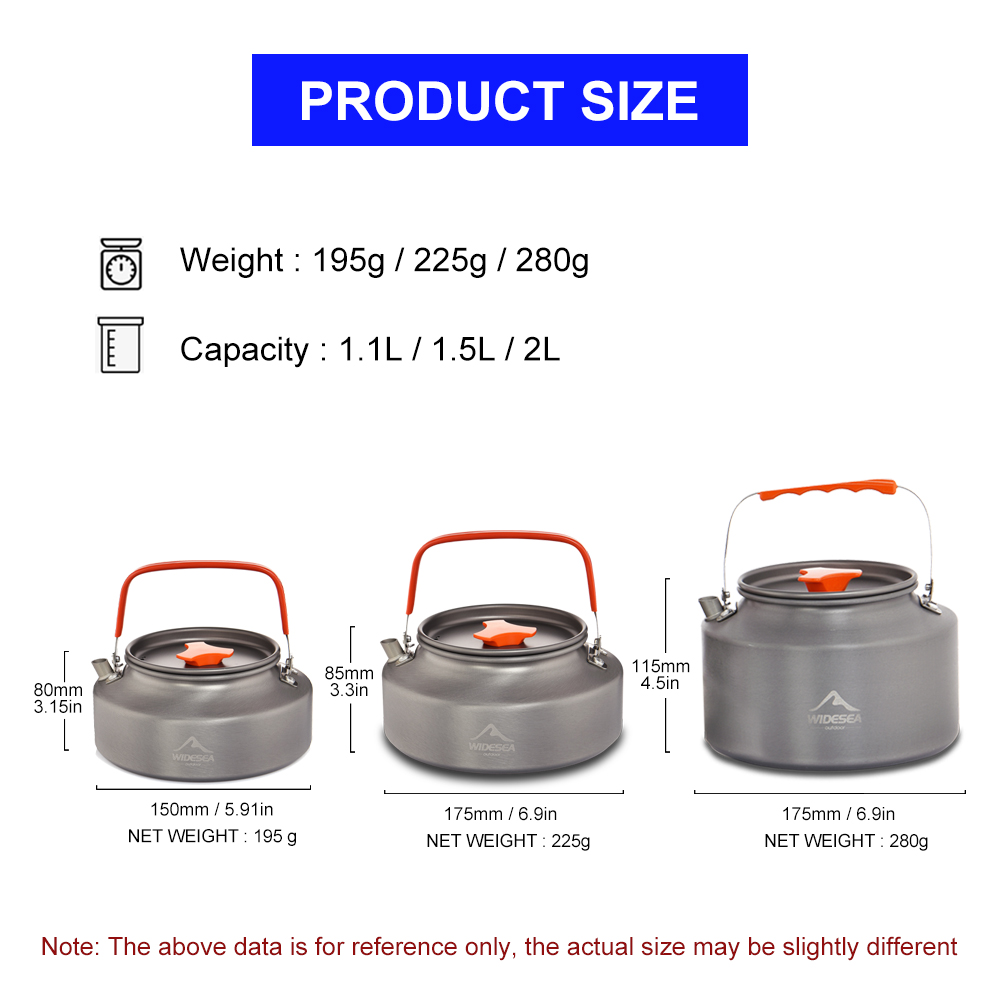 Widesea 캠핑용 물 주전자, 야외 커피 주전자,  - Camping Cooking Mug 리뷰 및 가격