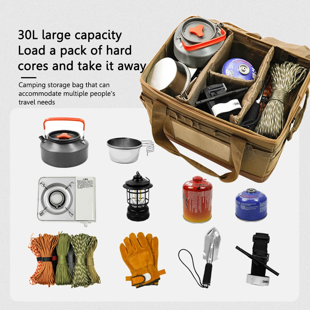 대용량 캠핑 보관 케이스, 캠핑 조리 기구 정리함, 자 - Camping Cooking Equipment Bag 리뷰 및 가격