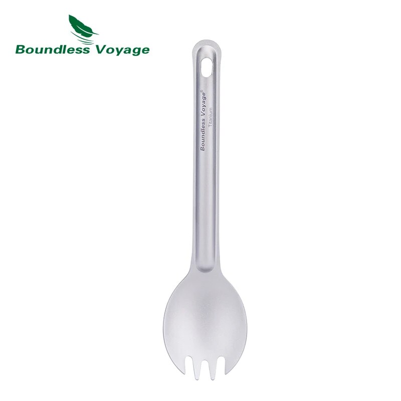 Boundless Voyage 티타늄 커트레이 재사용  - Camp Spork Set 리뷰 및 가격