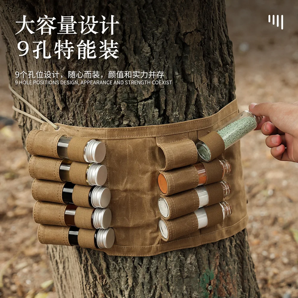 야외 조미료 병 세트 휴대용 하이킹 여행 캠핑 피크닉  - Camping Cooking Equipment Bag 리뷰 및 가격