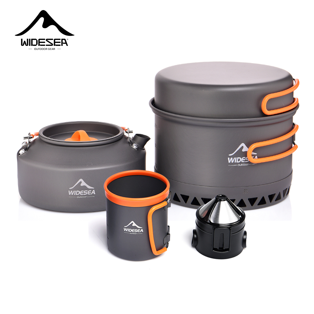 캠핑 식기 야외 조리기구 세트 냄비 관광 주전자 커피  - Camping Outdoor Cooking Equipment 리뷰 및 가격