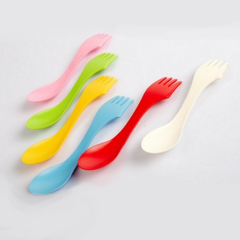6PCS 3-in-1 캠핑 식기 세트 - 캠핑 하이킹  - Camp Spork Set 리뷰 및 가격