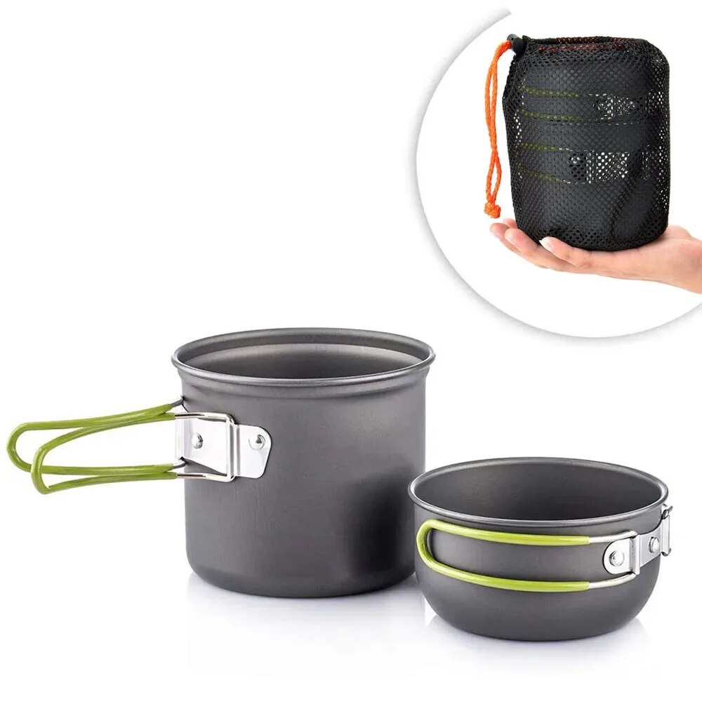 캠핑 조리기구 엉망 키트 초경량 캠핑 냄비 세트 하이킹 - Camping Cooking Pack 리뷰 및 가격