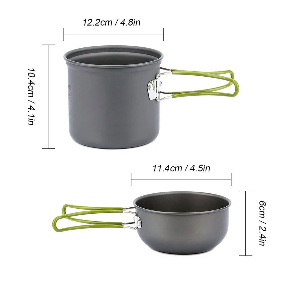 캠핑 조리기구 엉망 키트 초경량 캠핑 냄비 세트 하이킹 - Camping Cooking Pack 리뷰 및 가격
