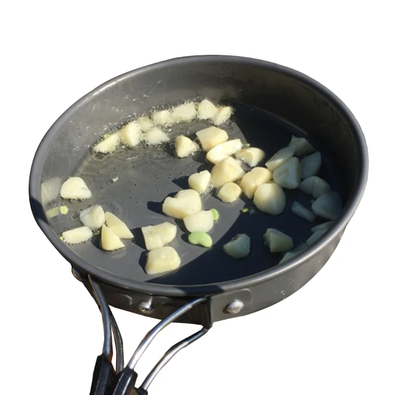 보관 가방이 달린 휴대용 프라이팬, 들러붙지 않는 프라 - Camping Cooking Rack 리뷰 및 가격