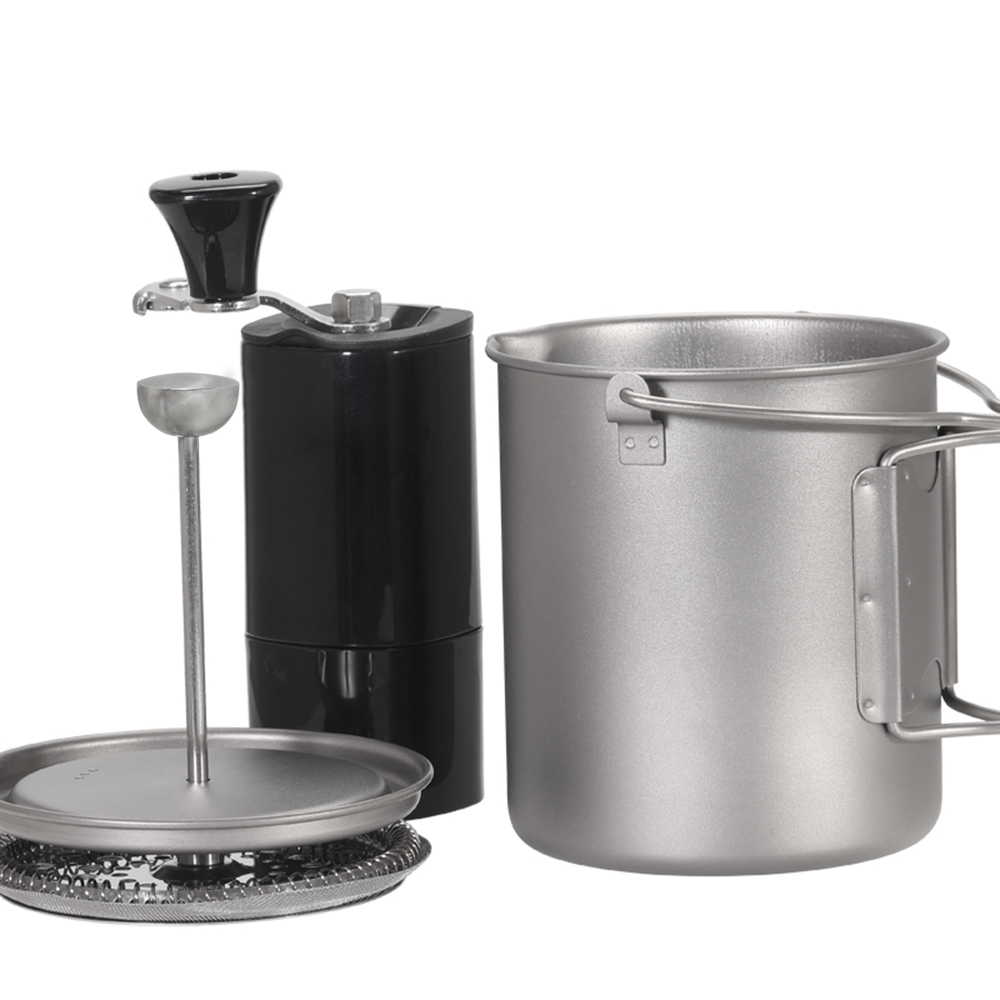 Lixada 티타늄 커피 컵 머그잔, 프렌치 프레스 포 - Camping Cooking Mug 리뷰 및 가격