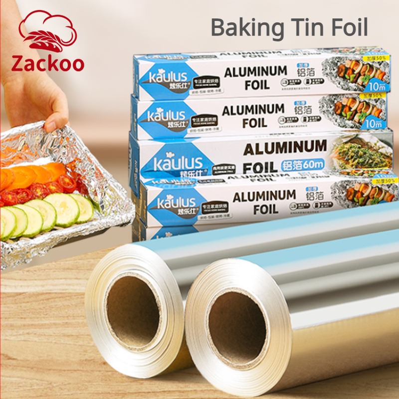 Zackoo 10/20/40M 베이킹 랩용 알루미늄 호 - Aluminum Foil Heavy Duty 리뷰 및 가격