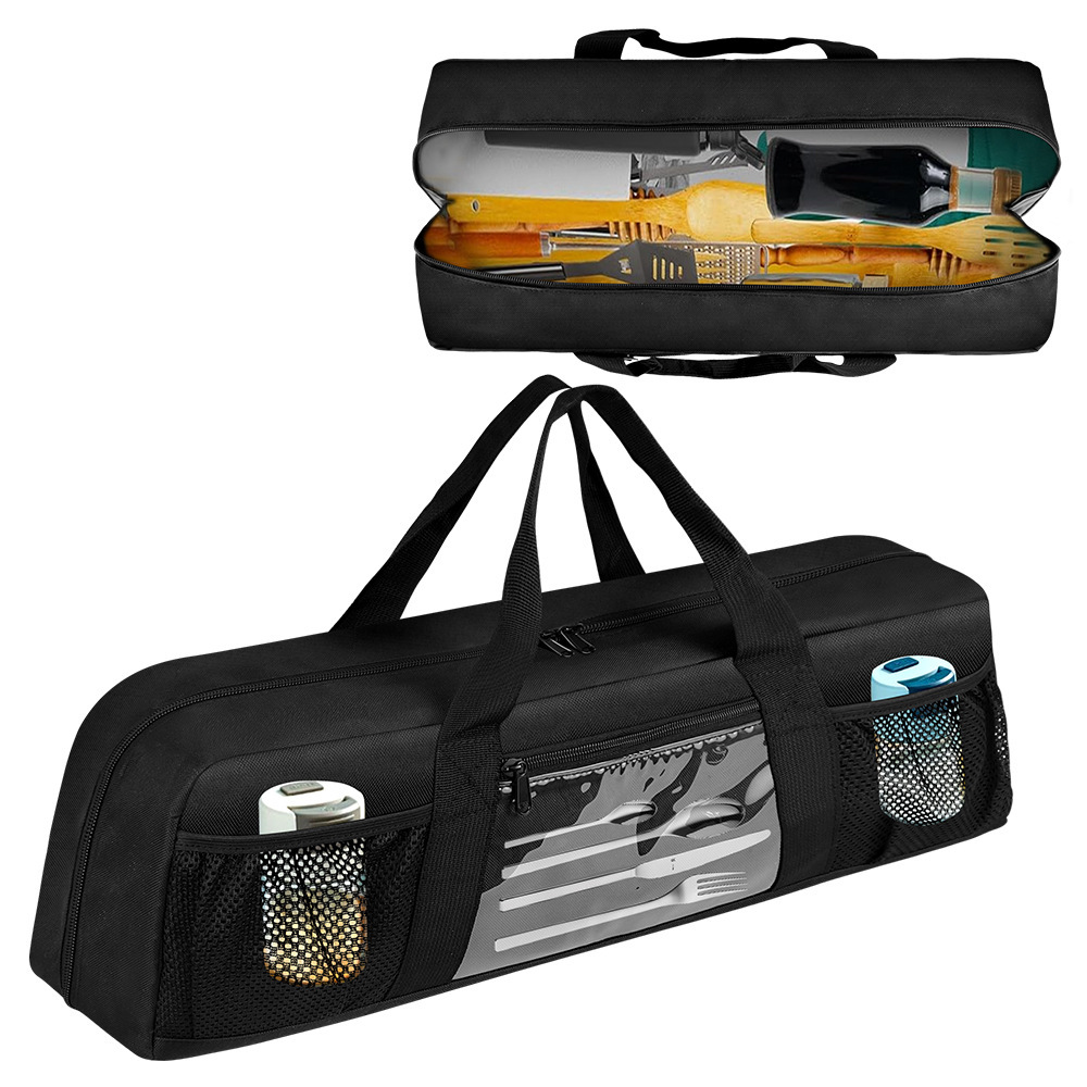 내구성 있는 바베큐 도구 보관 가방, 휴대용 그릴 도구 - Camping Cooking Equipment Bag 리뷰 및 가격