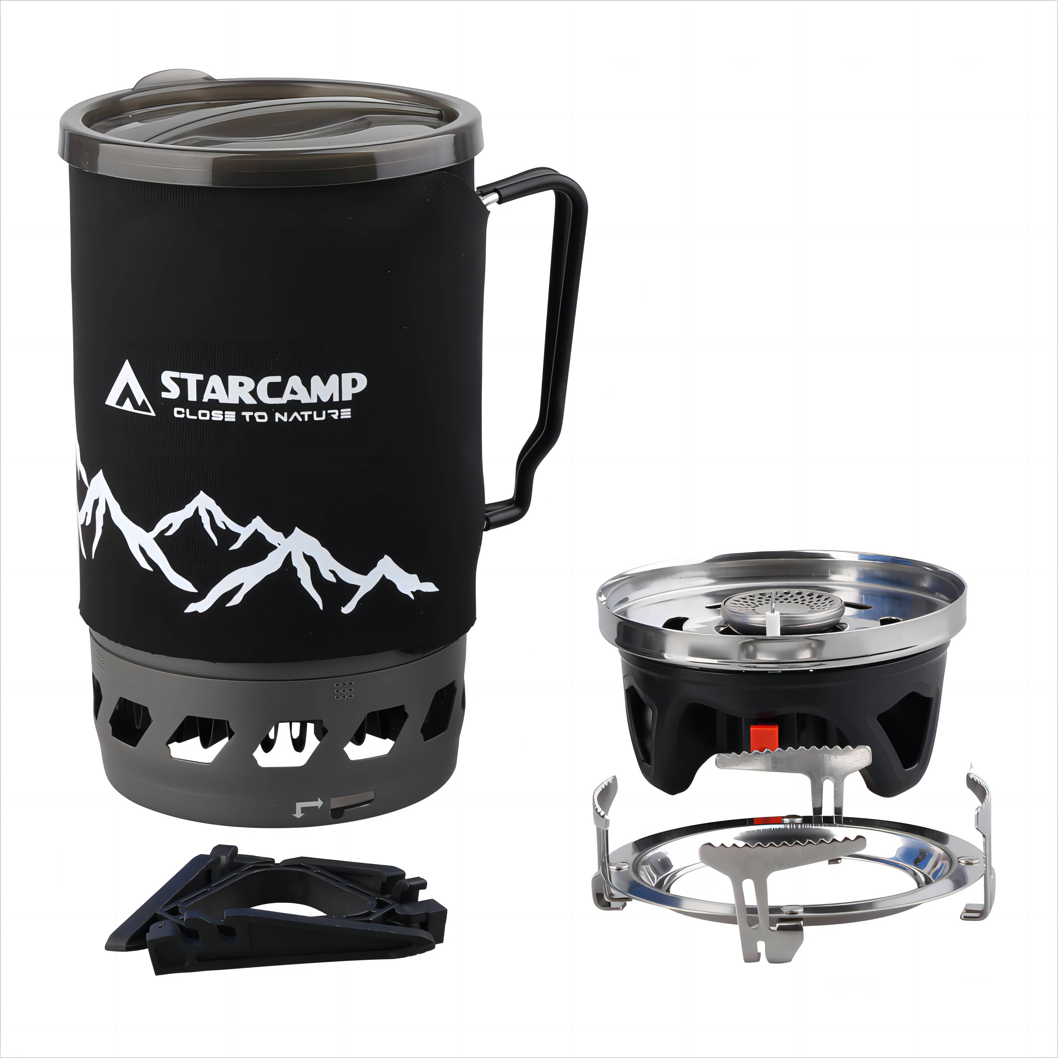 STARCAMP 1400ml 야외 Fastboil 제트 - Camping Cooking Equipment Gas 리뷰 및 가격