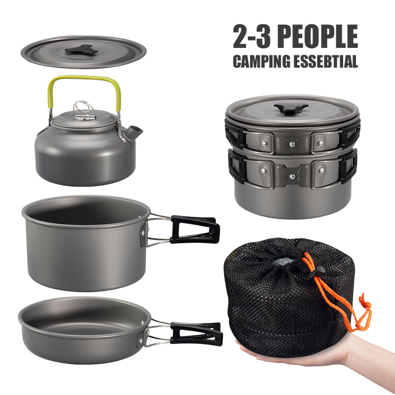 WESTTUNE 캠핑 조리기구 키트 알루미늄 야외 휴대 - Camping Cooking Meat 리뷰 및 가격