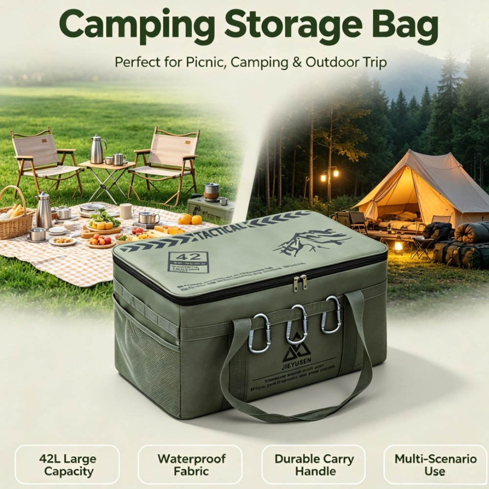 30/42L 접이식 휴대용 야외 피크닉 식기 보관 상자 - Camping Cooking Rack 리뷰 및 가격