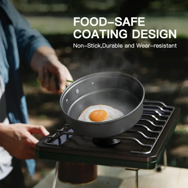 캠핑 요리 세트, 야외 주방용품 세트, 알루미늄 휴대용 - Camping Cooking Equipment Bag 리뷰 및 가격