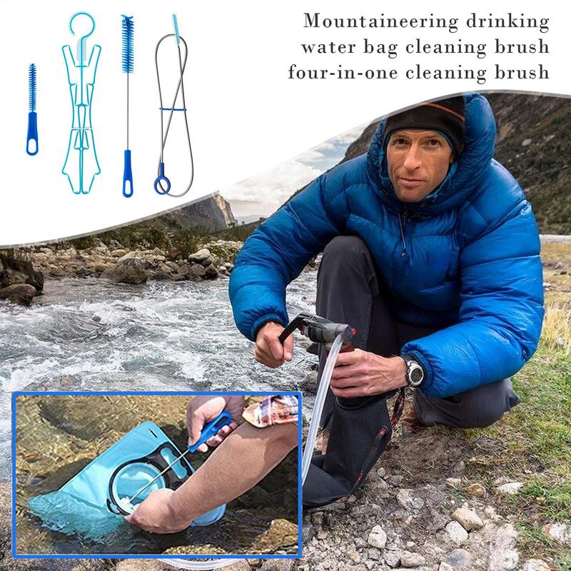 물 수화 방광 청소 브러시 ​​키트 플라스틱 야외 식수 - Camping Cooking Rack 리뷰 및 가격
