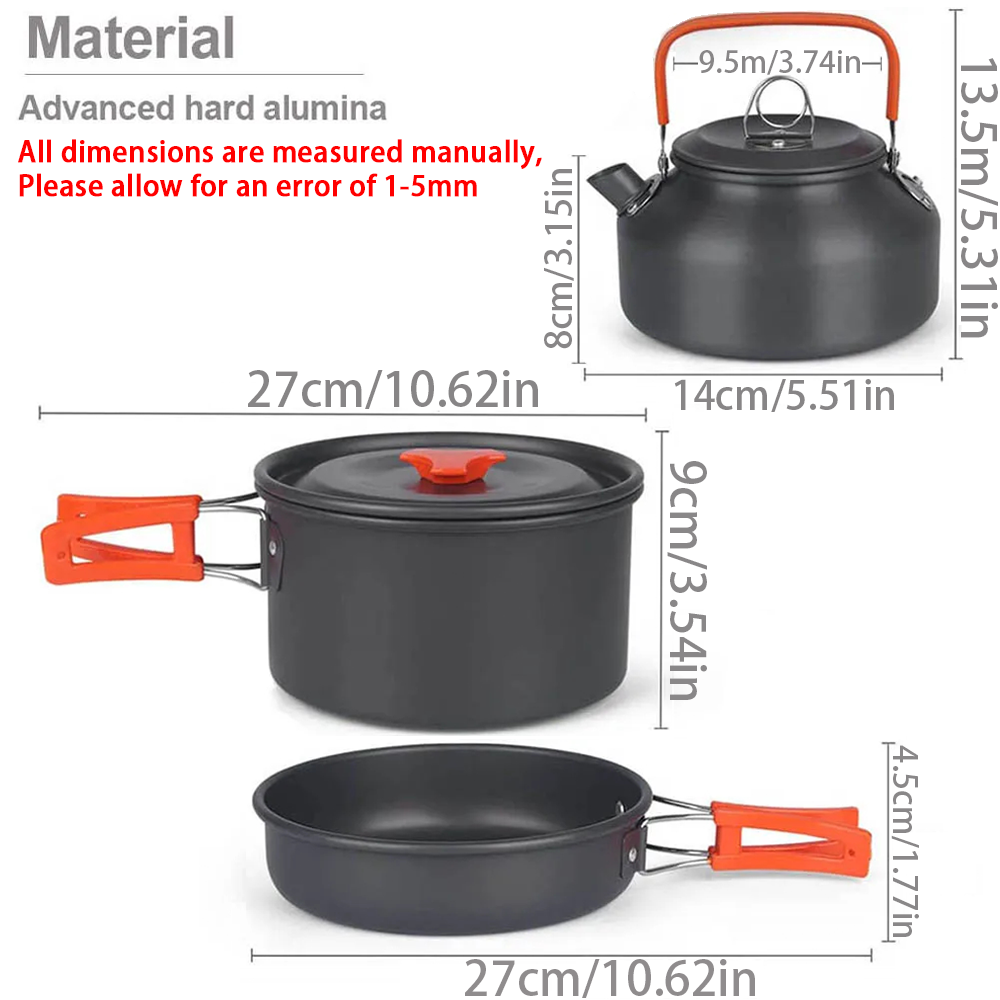 1pcs/1set 캠핑 조리기구 키트 야외 요리 세트  - Camping Cooking Equipment Bag 리뷰 및 가격
