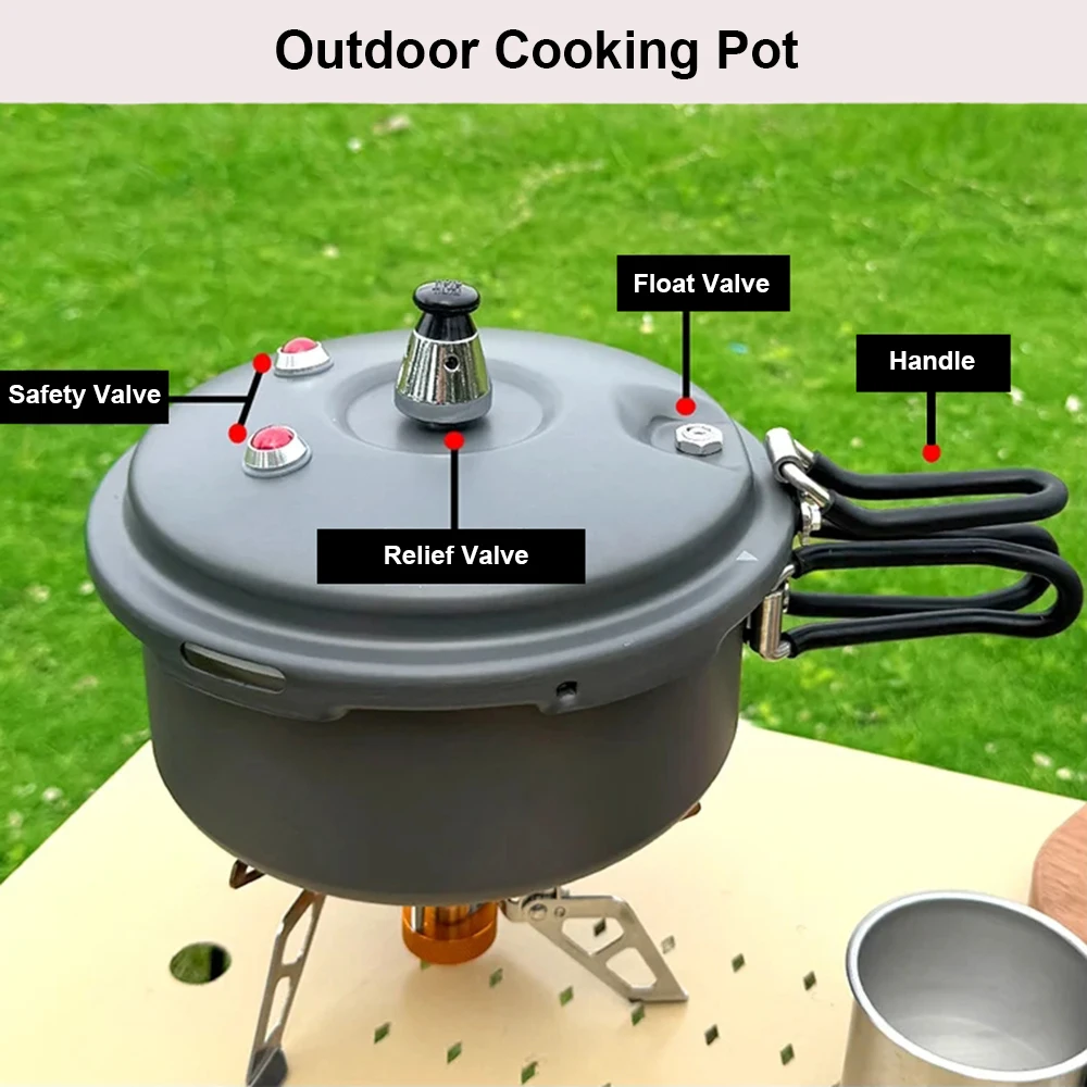 캠핑 미니 압력솥, 야외용 1~3인용 알루미늄 조리기구 - Camping Cooking Pack 리뷰 및 가격