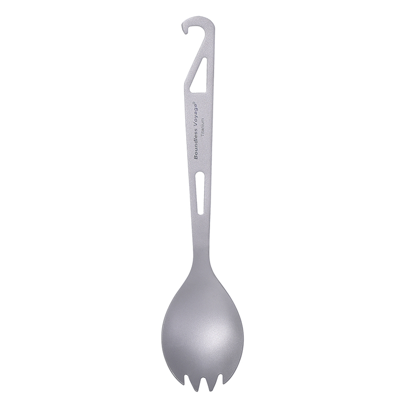 바운드리스 보이저 3-in-1 티타늄 스포크 수저 세트 - Camp Spork Set 리뷰 및 가격