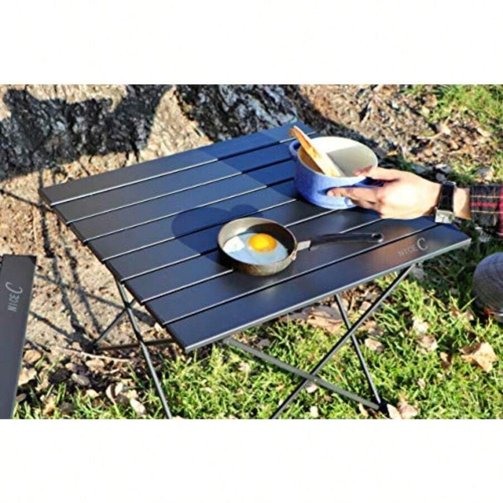 초경량 롤업 알루미늄 캠핑 테이블 접이식 휴대용 야외  - Camping Cooking Table 리뷰 및 가격