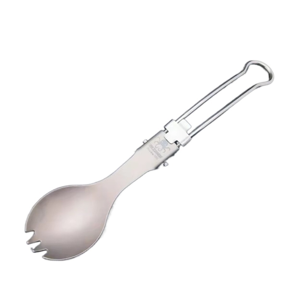 반광택 티타늄 접이식 Spork 경량 접이식 야외 식기 - Camp Spork Set 리뷰 및 가격