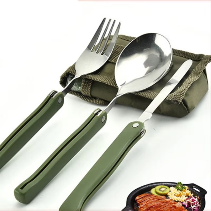 긴 조리기구 백팩 스포크 포크 스테인리스 스틸 접이식  - Camp Spork Set 리뷰 및 가격