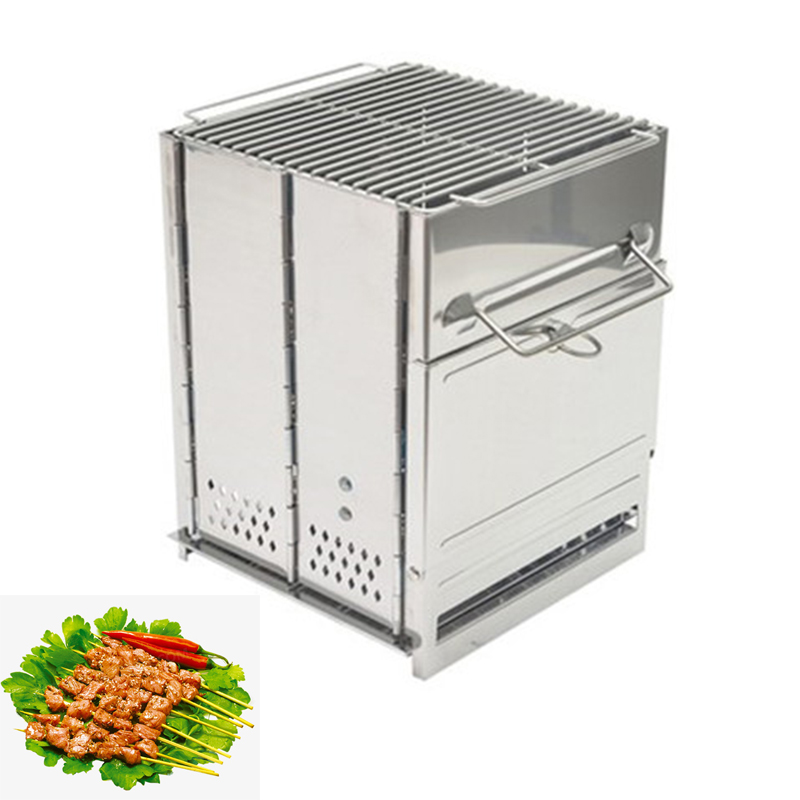목재 난로 야외 캠핑 장비 분해 가능 휴대용 피크닉 스 - Camping Outdoor Cooking Equipment 리뷰 및 가격