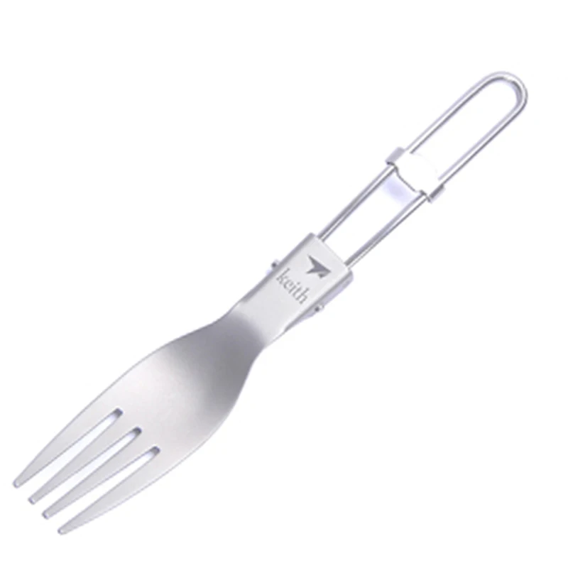 키이스 야외 티타늄 접이식 숟가락 스포크 나이프 포크  - Camp Spork Set 리뷰 및 가격