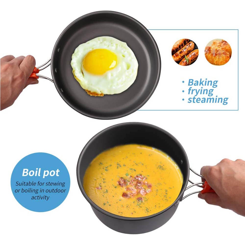 야외 캠핑 요리 세트 야외 물 끓이기 및 야채 튀김 알 - Camping Cooking Vegetables 리뷰 및 가격