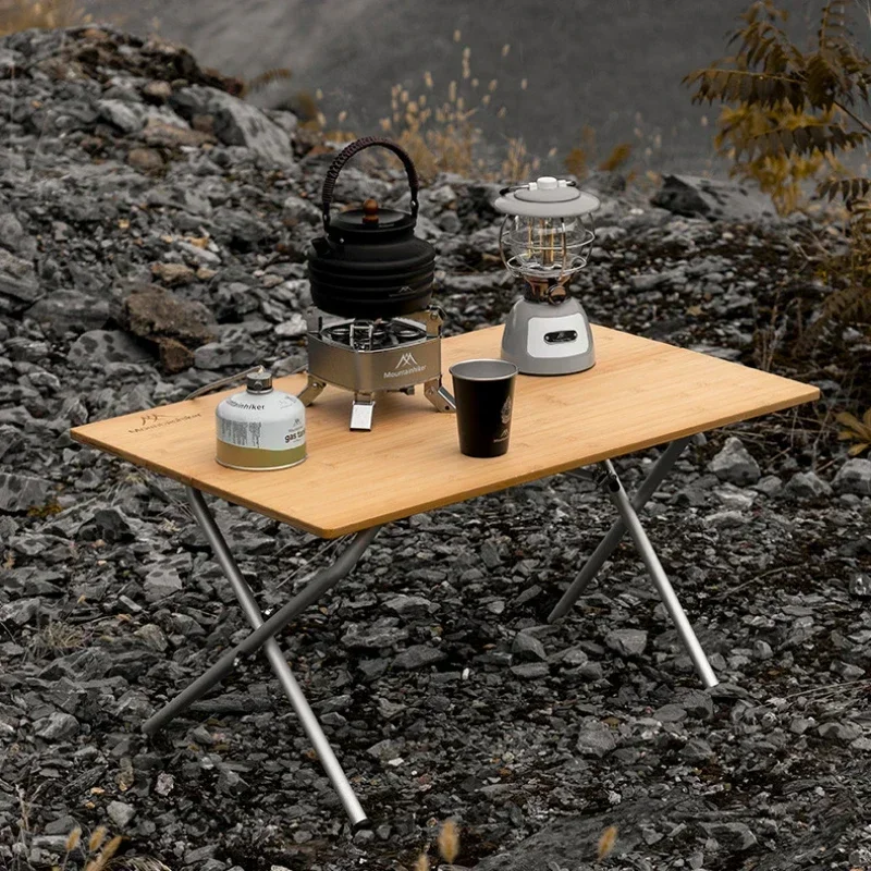 마운틴하이커 업그레이드 휴대용 야외 캠핑 테이블, 컴팩 - Camping Cooking Table 리뷰 및 가격