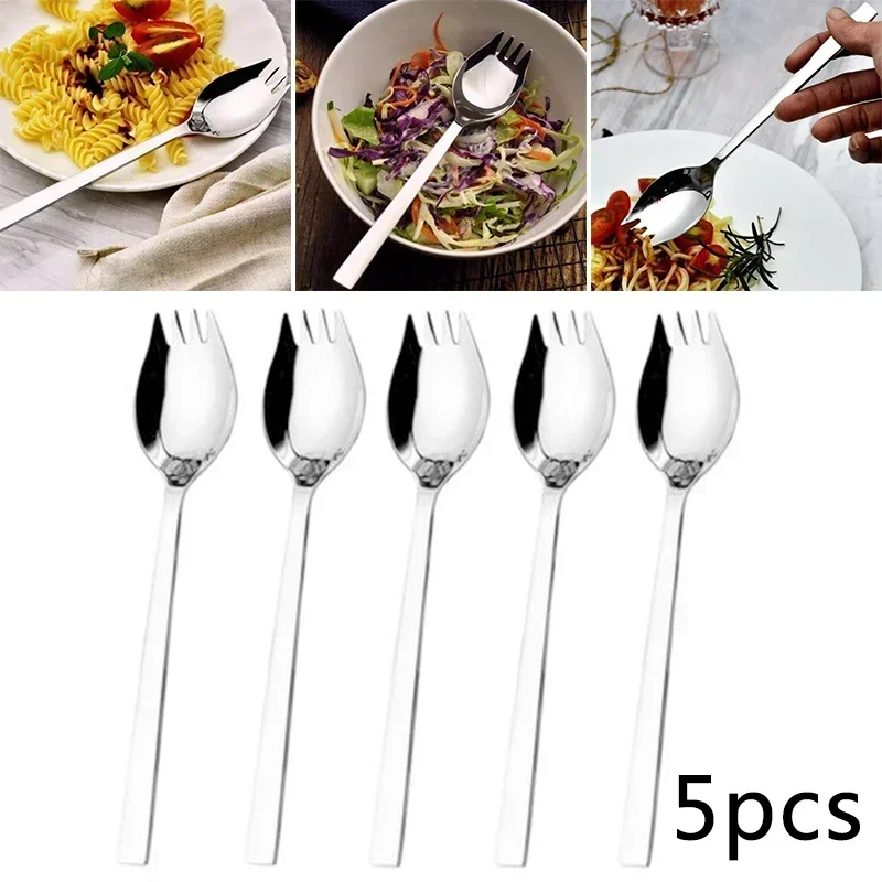 5개 세트 스포크 수프 스푼 식기 주방 야외 피크닉 스 - Camp Spork Set 리뷰 및 가격