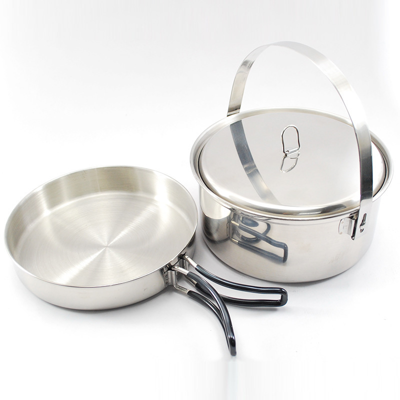 4P 스테인레스 스틸 캠핑 조리기구 세트 냄비 그릇 S - Camp Spork Set 리뷰 및 가격