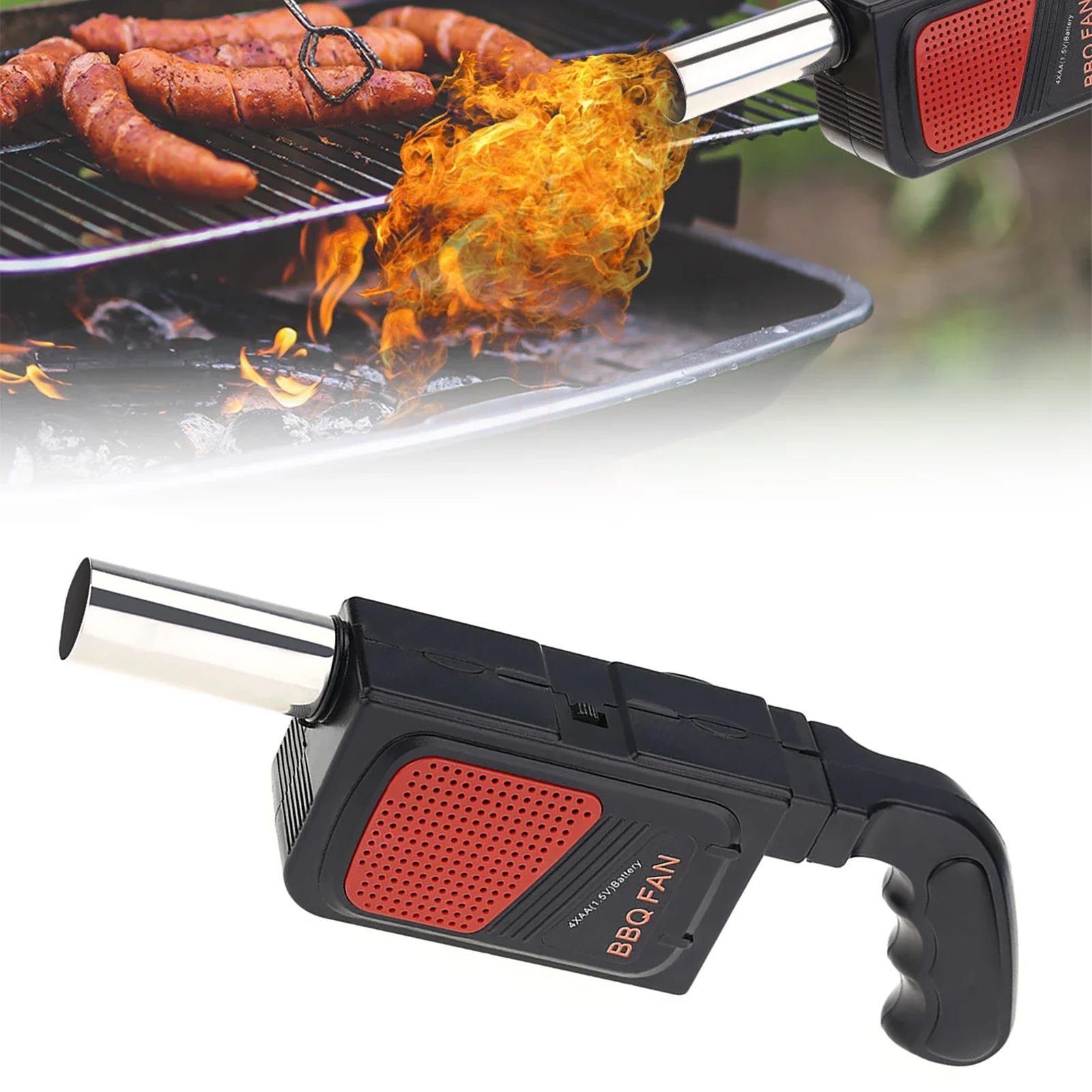 휴대용 핸드헬드 전기 바베큐 팬 공기 송풍기 야외 캠핑 - Camping Cooking Meat 리뷰 및 가격