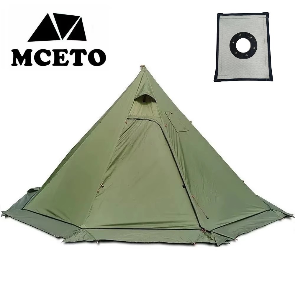 스노우 스커트가있는 새로운 피라미드 텐트 요리 여행 배 - Camping Cooking Snow 리뷰 및 가격