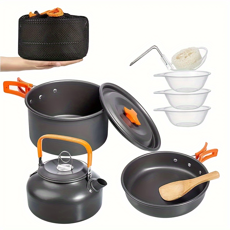 초경량, 내구성, 휴대용 야외 알루미늄 합금 조리기구  - Camping Cooking Equipment Bag 리뷰 및 가격